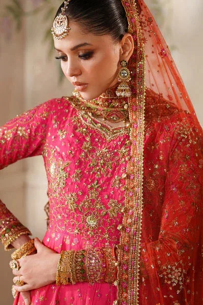 Baroque Chantelle 25 Hot Pink Raw Silk – view 6 – Poshaq