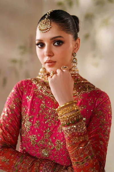 Baroque Chantelle 25 Hot Pink Raw Silk – view 7 – Poshaq
