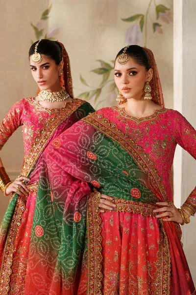 Baroque Chantelle 25 Hot Pink Raw Silk – view 9 – Poshaq