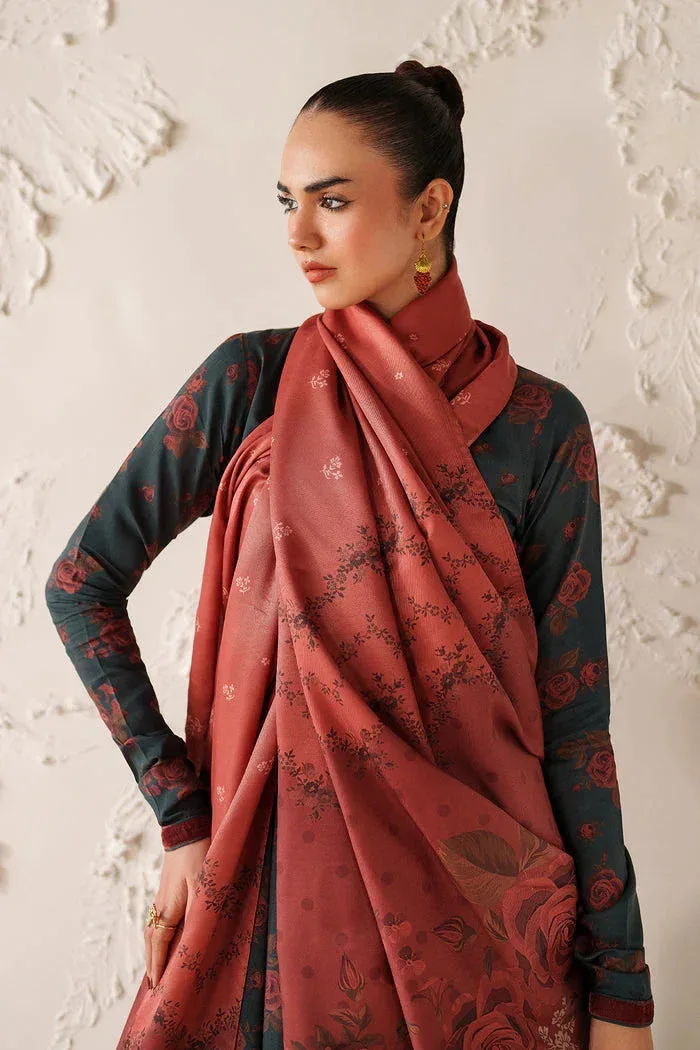 Baroque Luxury Pret 25 Slate Grey Viscose – view 3 – Poshaq