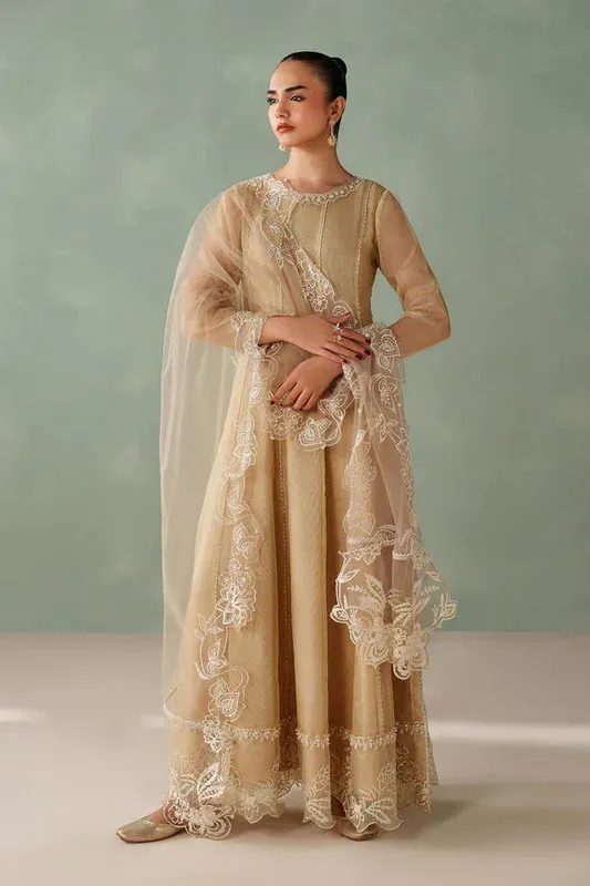 Baroque Luxury Pret 25 Beige Masoori – view 1 – Poshaq