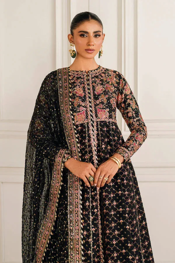 Baroque Formal Collection Black Organza – view 5 – Poshaq