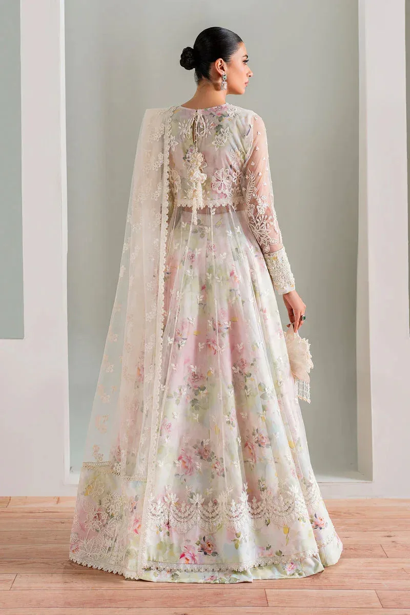 Baroque Formal Collection Off White Organza – view 2 – Poshaq