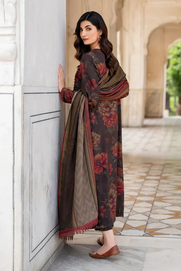Baroque Luxury Pret 24 Rich Bowen Viscose – view 2 – Poshaq
