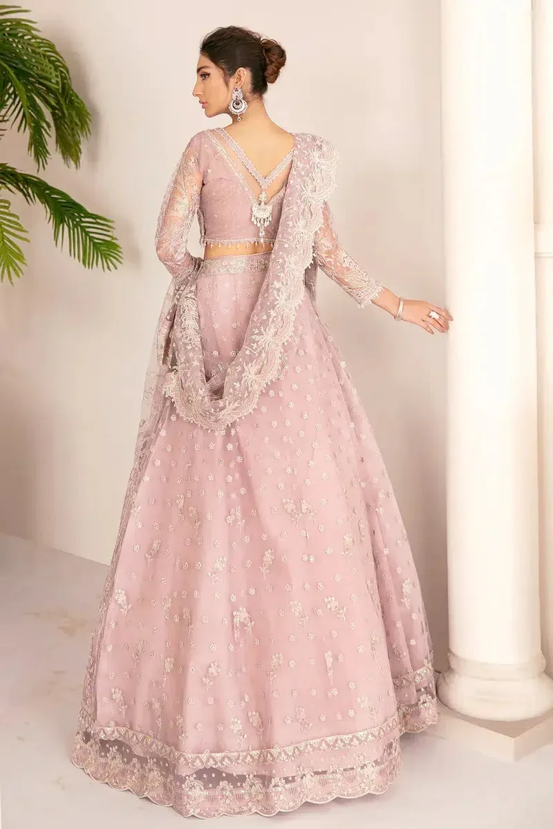 Baroque Chantelle 23 Tea Pink Silk – view 10 – Poshaq