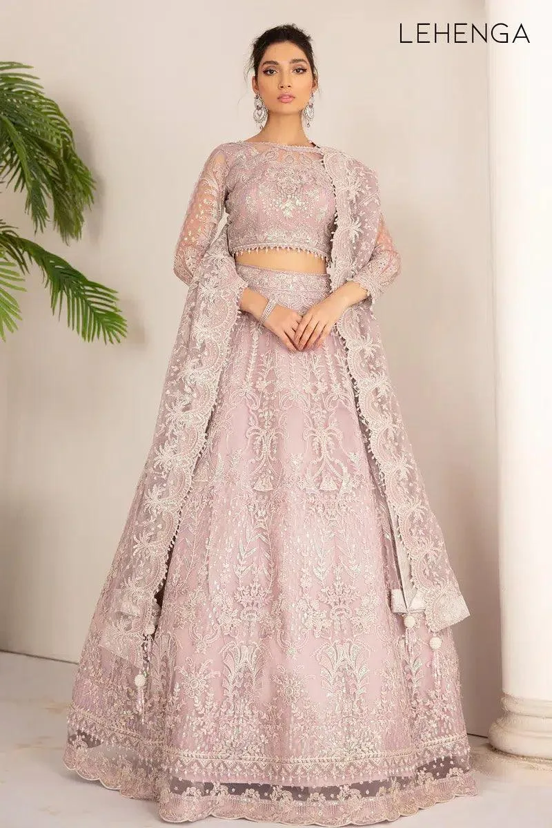 Baroque Chantelle 23 Tea Pink Silk – view 2 – Poshaq