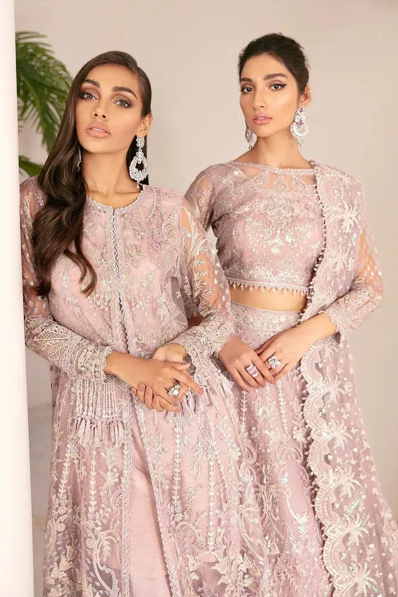 Baroque Chantelle 23 Tea Pink Silk – view 7 – Poshaq