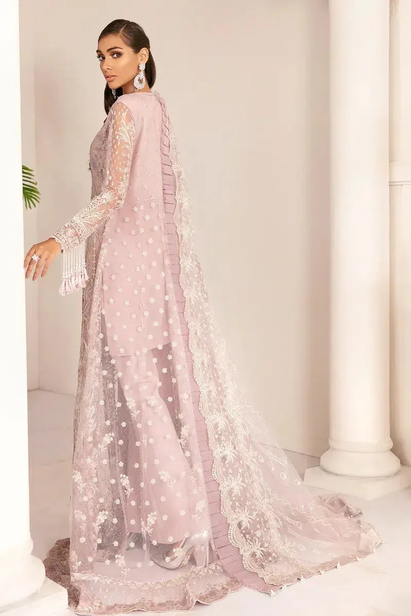 Baroque Chantelle 23 Tea Pink Silk – view 8 – Poshaq