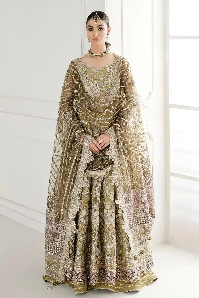 Baroque Chantelle 23 Green Silk – view 7 – Poshaq
