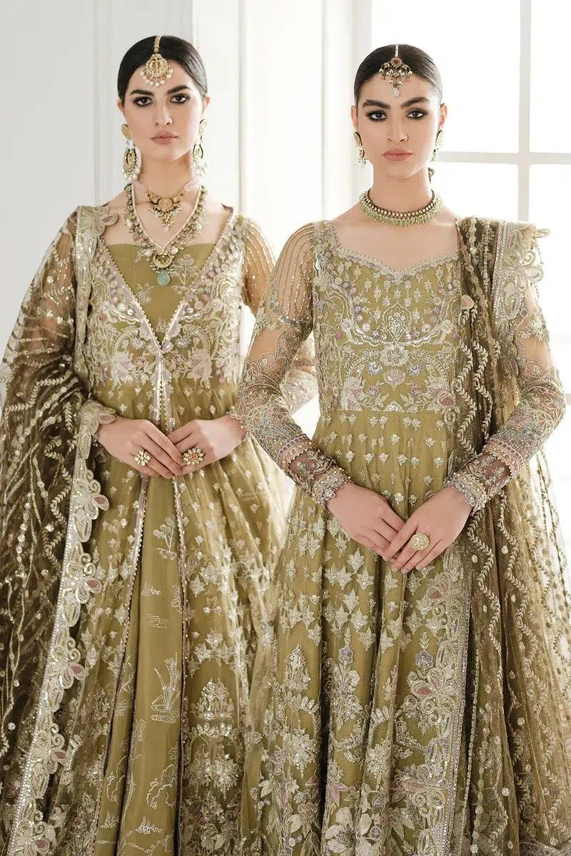 Baroque Chantelle 23 Green Silk – view 8 – Poshaq