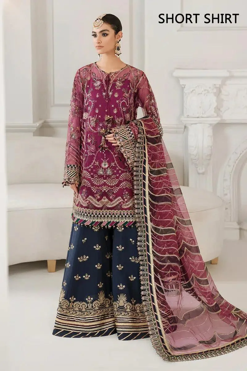 Baroque Chantelle 23 Magenta Silk – view 2 – Poshaq