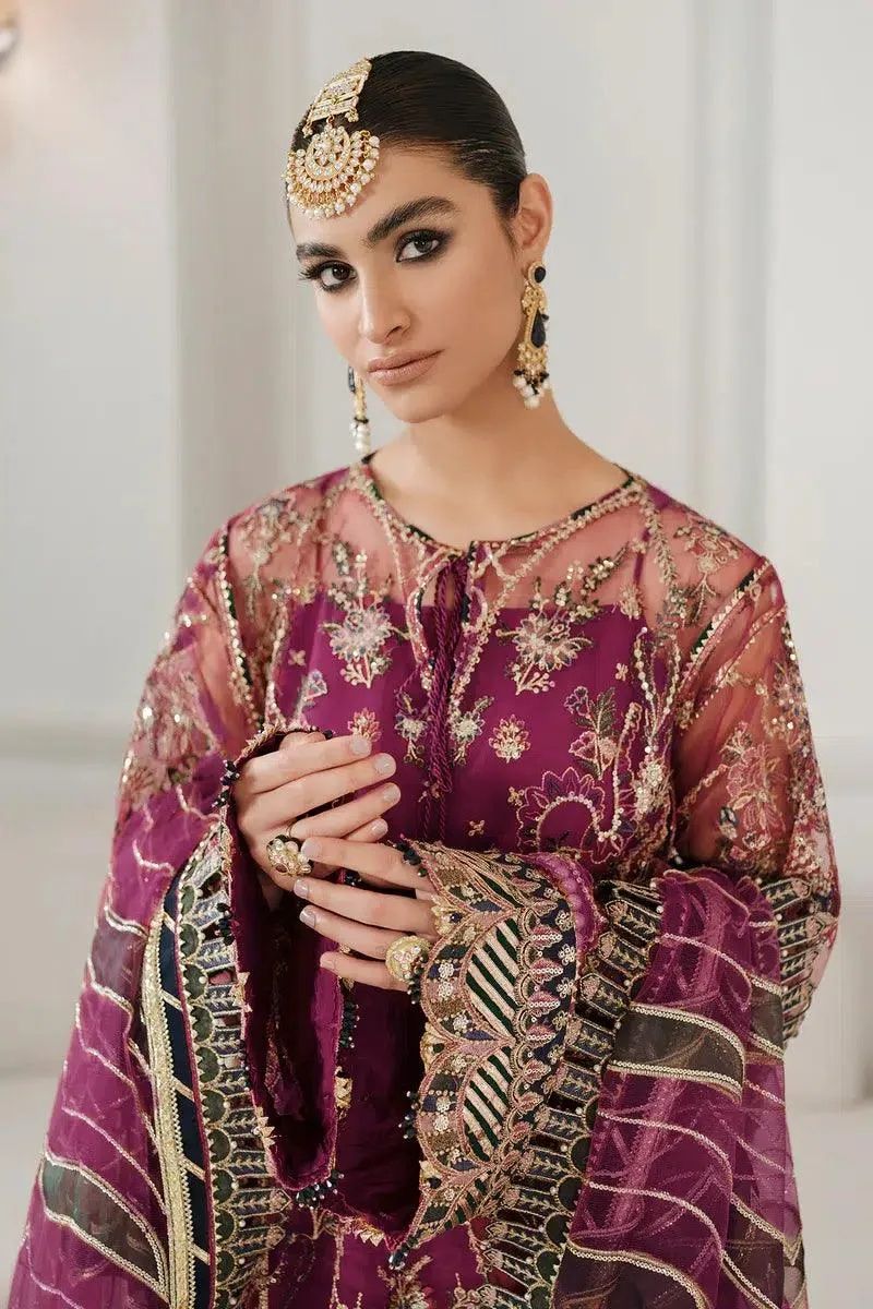 Baroque Chantelle 23 Magenta Silk – view 4 – Poshaq