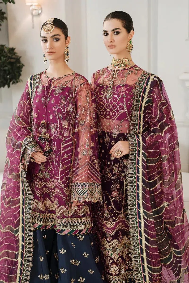 Baroque Chantelle 23 Magenta Silk – view 6 – Poshaq