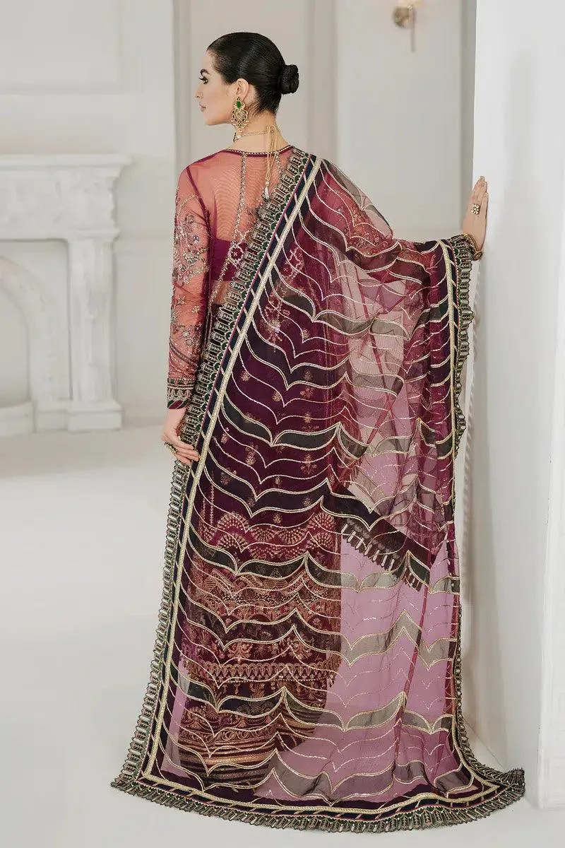 Baroque Chantelle 23 Magenta Silk – view 9 – Poshaq
