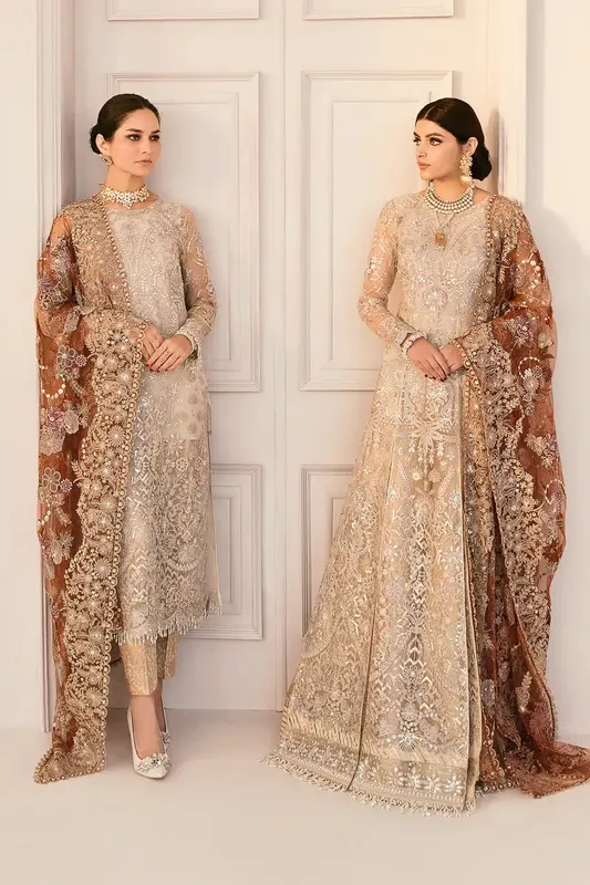 Baroque Chantelle 23 Ivory Net – view 1 – Poshaq