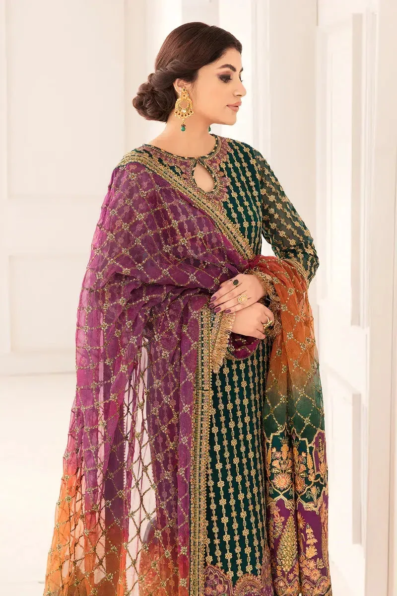 Baroque Chantelle 23 Green Chiffon – view 10 – Poshaq