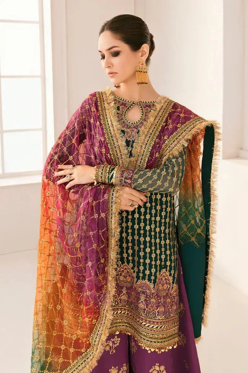 Baroque Chantelle 23 Green Chiffon – view 3 – Poshaq