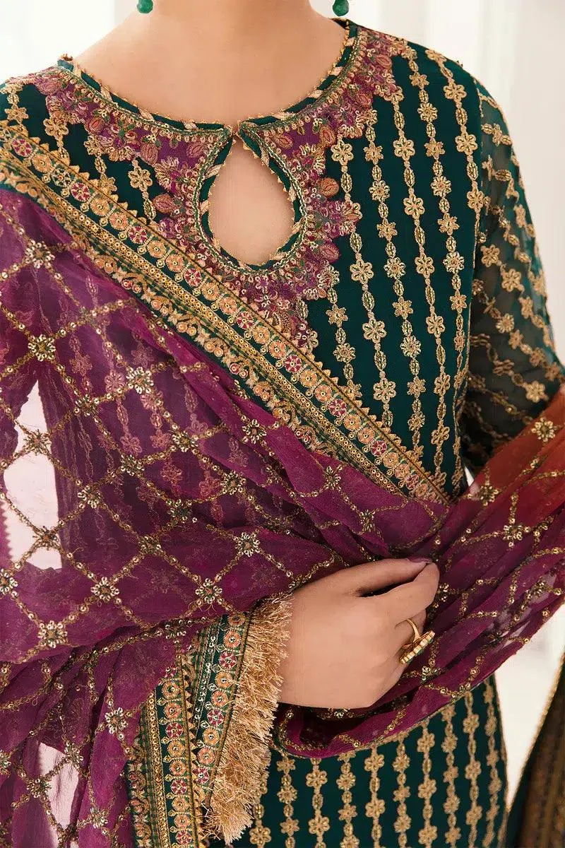 Baroque Chantelle 23 Green Chiffon – view 7 – Poshaq