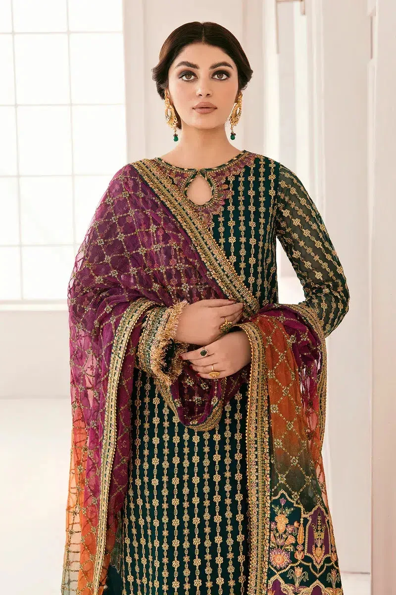 Baroque Chantelle 23 Green Chiffon – view 9 – Poshaq
