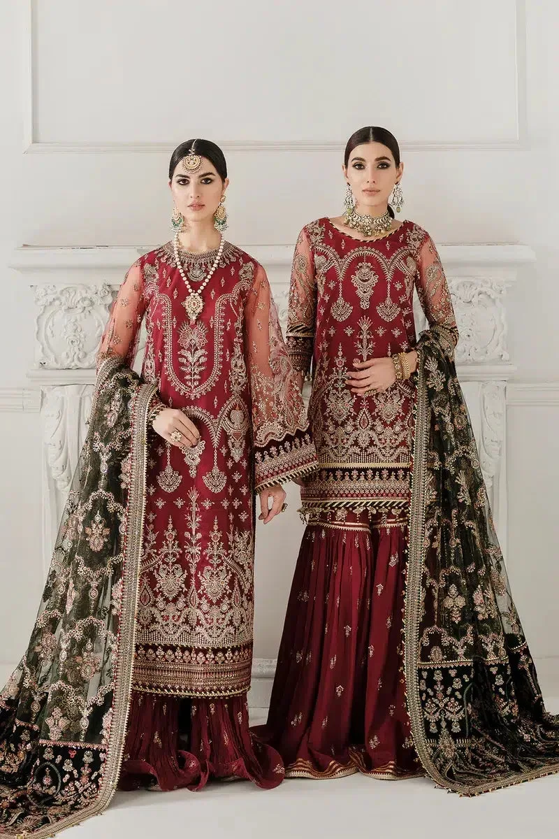 Baroque Chantelle 23 Maroon Velvet – view 1 – Poshaq