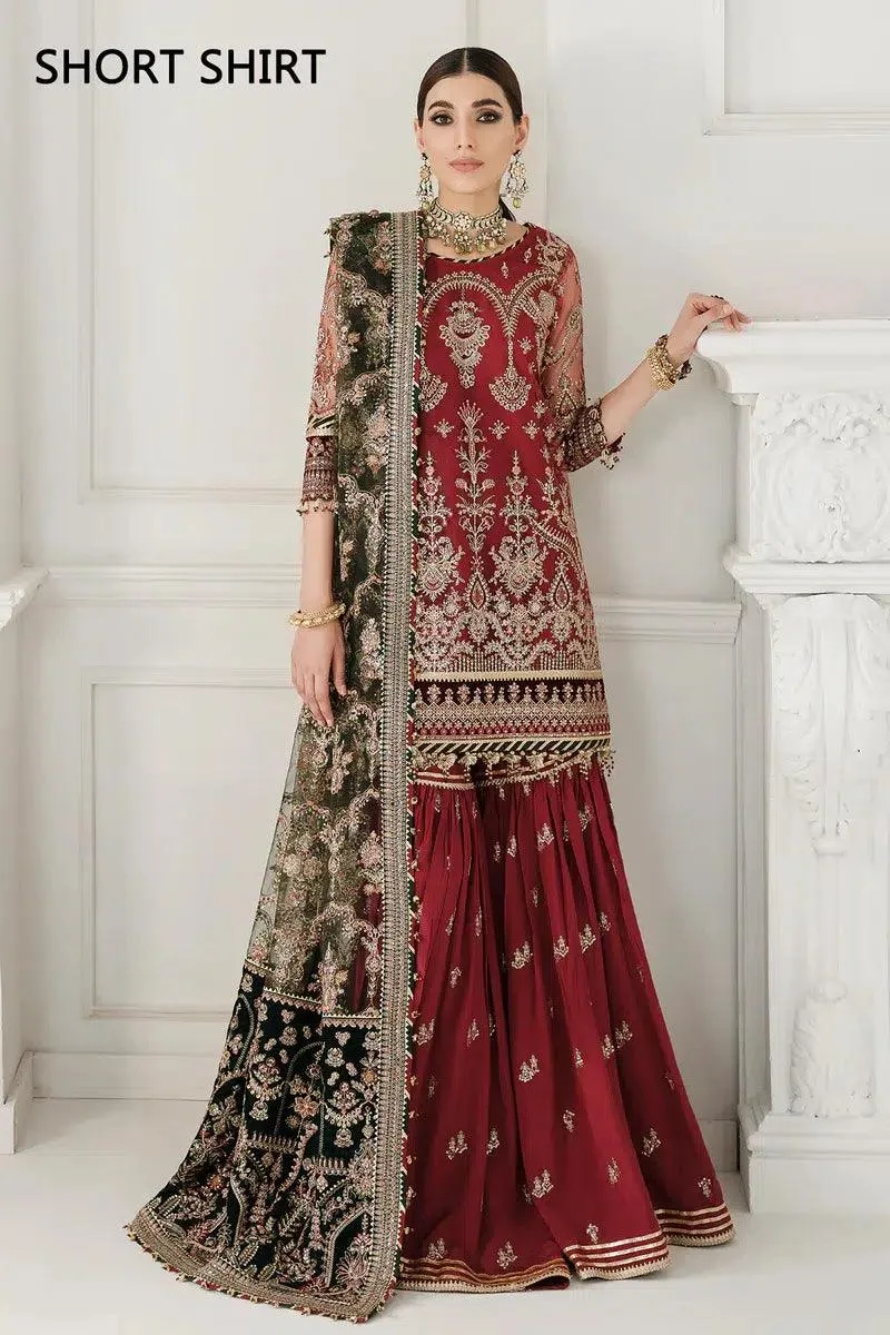 Baroque Chantelle 23 Maroon Velvet – view 2 – Poshaq