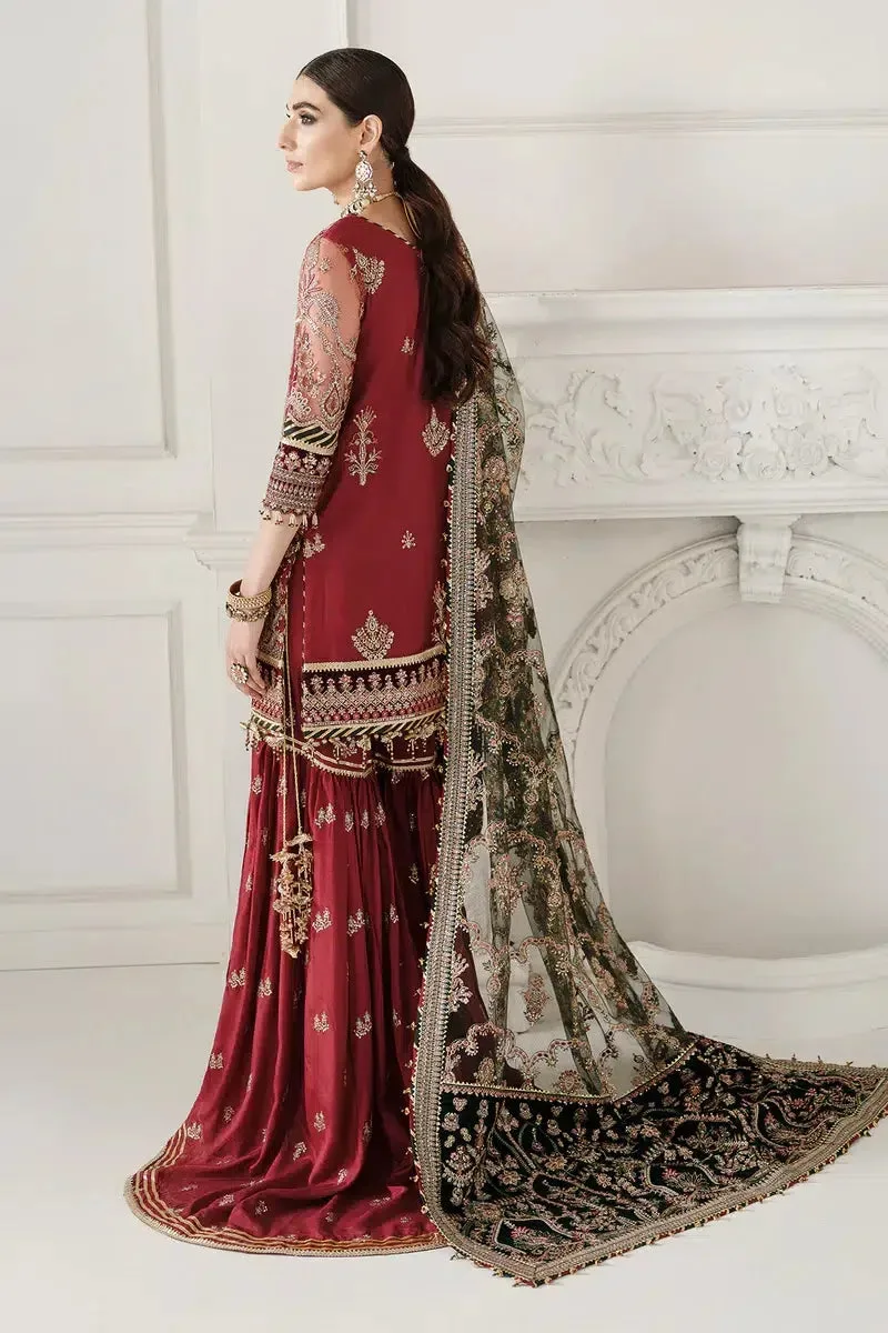 Baroque Chantelle 23 Maroon Velvet – view 6 – Poshaq