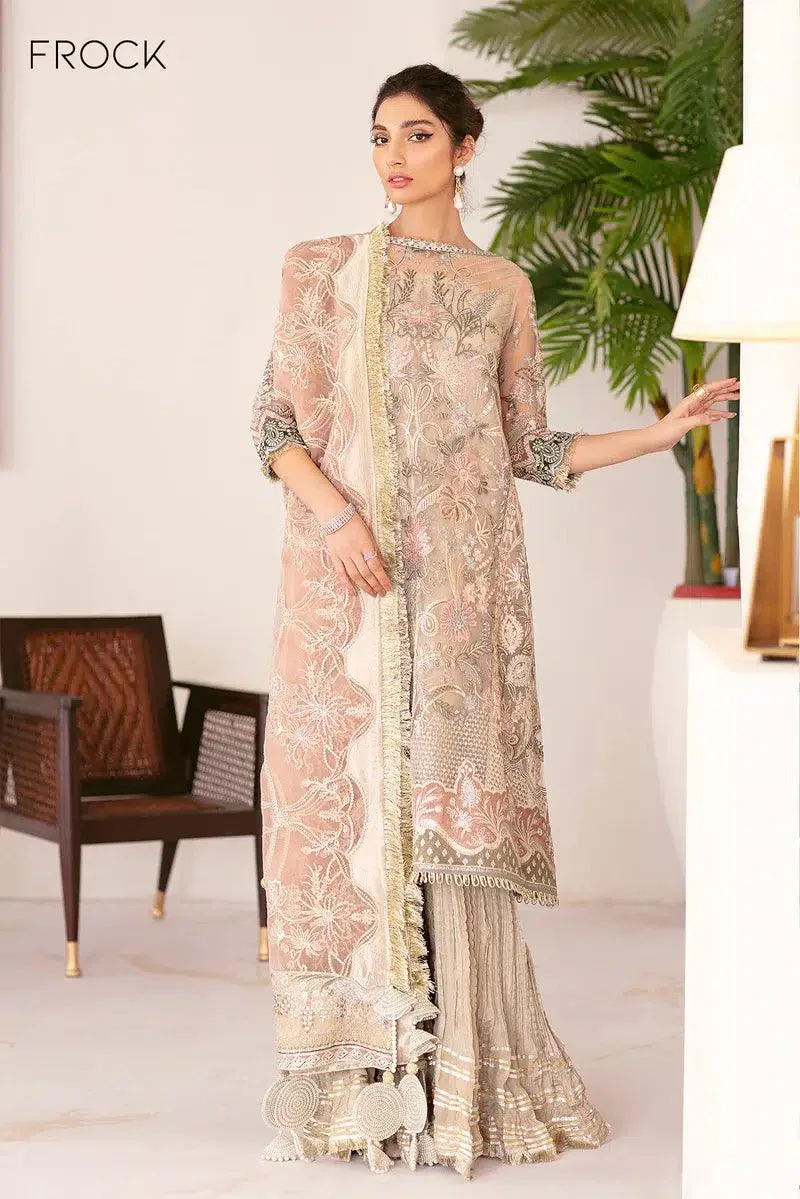 Baroque Chantelle 23 Beige Organza – view 5 – Poshaq