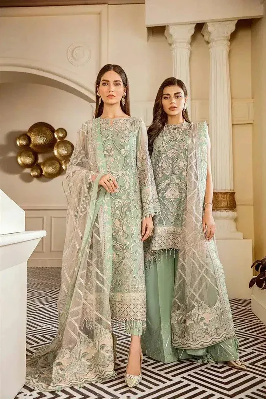 Baroque Chantelle 23 Green Chiffon – view 1 – Poshaq