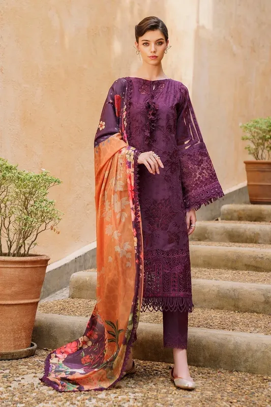 Baroque Swiss Lawn 24 Jacquard – view 1 – Poshaq