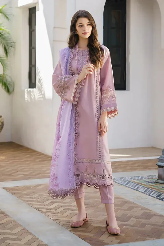 Baroque Lawn Collection 24 Jacquard – view 1 – Poshaq