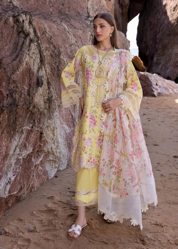 Crimson Floe by Crimson Yellow Organza – view 1 – Poshaq