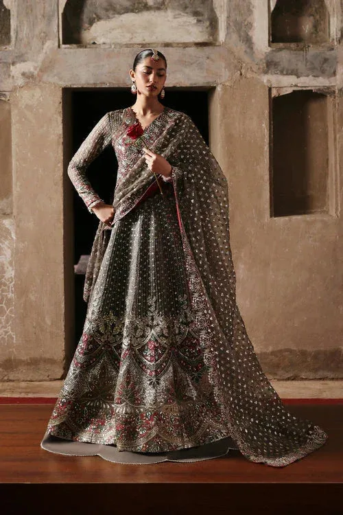Ayzel Kaashvi Wedding Formals 25 Silver Organza – view 5 – Poshaq