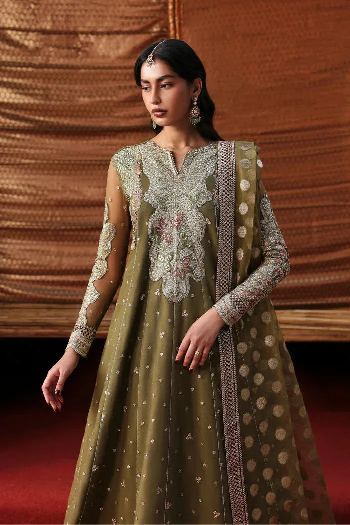 Ayzel Kaashvi Wedding Formals 25 Silver Raw Silk – view 3 – Poshaq