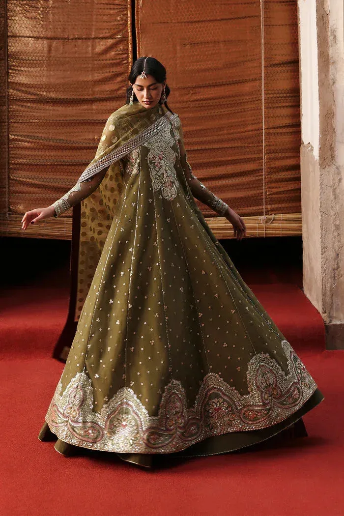 Ayzel Kaashvi Wedding Formals 25 Silver Raw Silk – view 4 – Poshaq