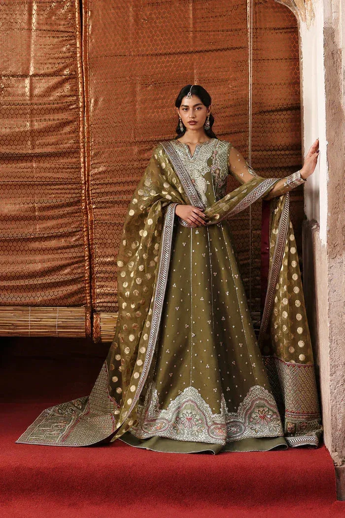 Ayzel Kaashvi Wedding Formals 25 Silver Raw Silk – view 5 – Poshaq