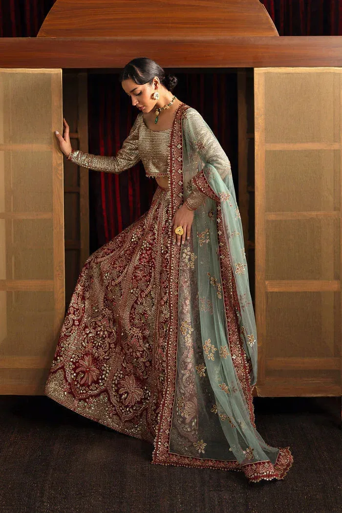 Ayzel Kaashvi Wedding Formals 25 Silver Raw Silk – view 4 – Poshaq