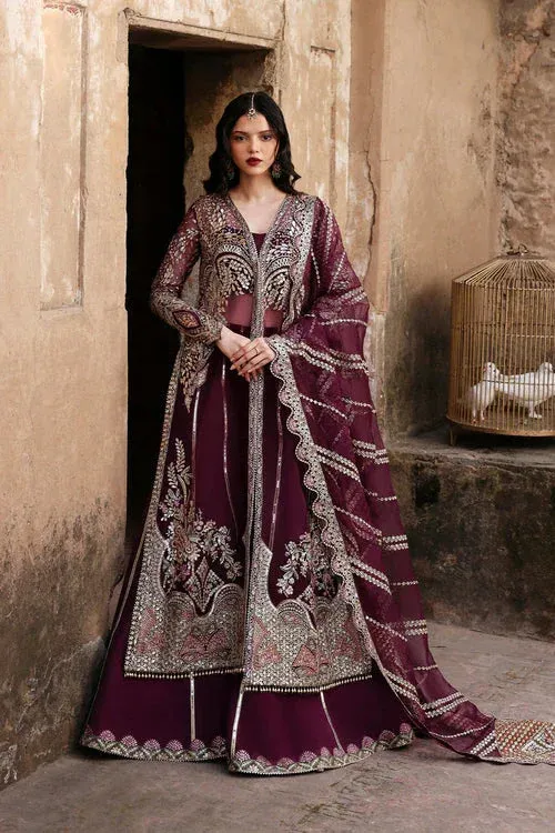 Ayzel Kaashvi Wedding Formals 25 Gold Organza – view 1 – Poshaq