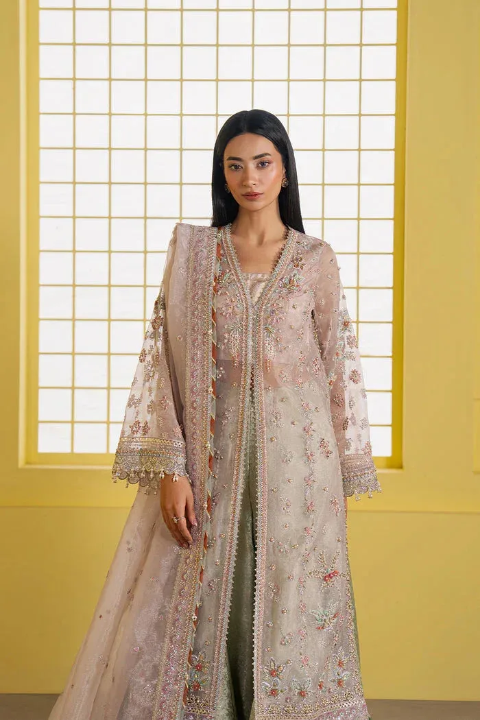Ayzel Solaris Wedding Formals 25 Blush Pink Organza – view 4 – Poshaq