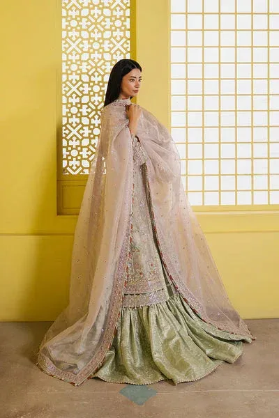 Ayzel Solaris Wedding Formals 25 Blush Pink Organza – view 5 – Poshaq