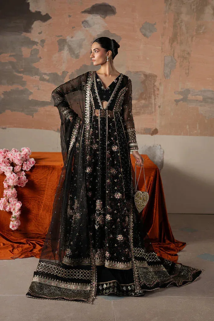 Ayzel Solaris Wedding Formals 25 Black Organza – view 1 – Poshaq