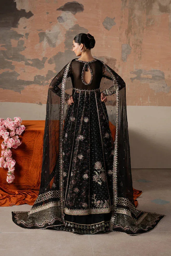 Ayzel Solaris Wedding Formals 25 Black Organza – view 2 – Poshaq