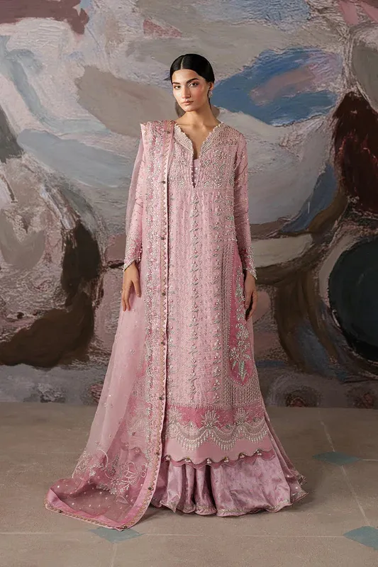 Ayzel Solaris Wedding Formals 25 Rose Pink Silk – view 1 – Poshaq