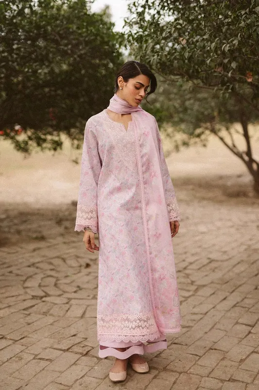 Ayzel The Bare Minimum Lilac Cotton – view 1 – Poshaq