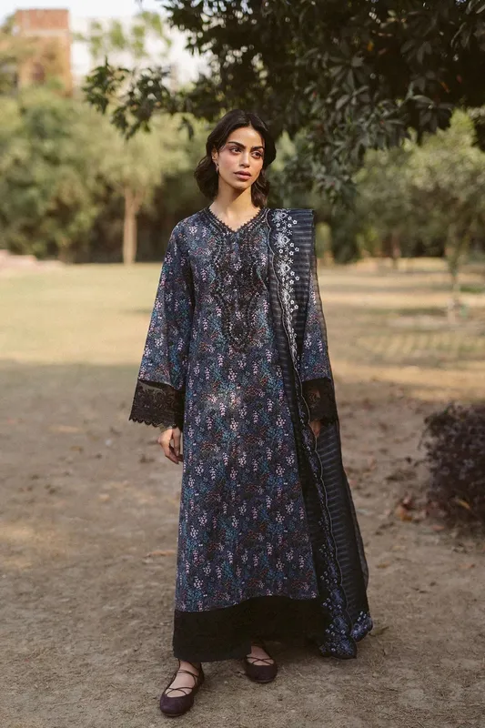 Ayzel The Bare Minimum Black Organza – view 1 – Poshaq