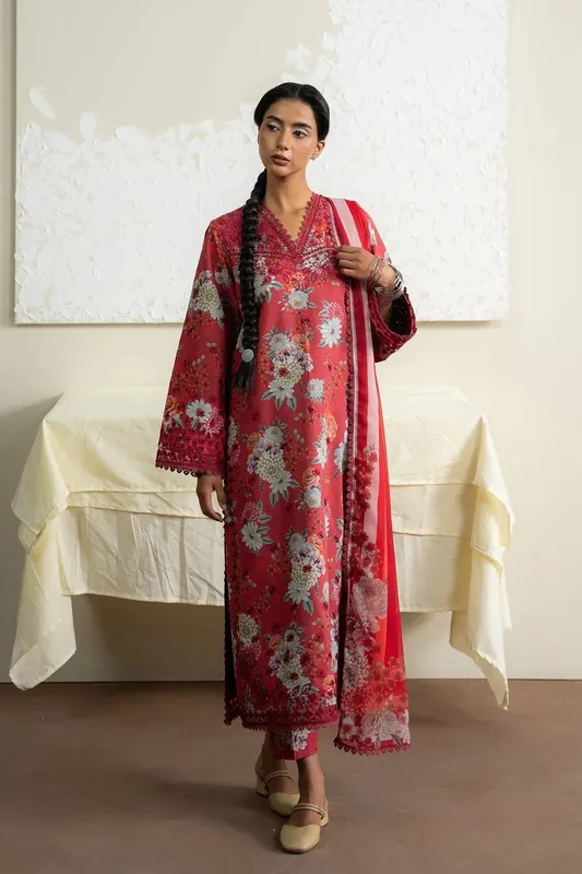 Ayzel The Bare Minimum Haute Red Lawn – view 1 – Poshaq