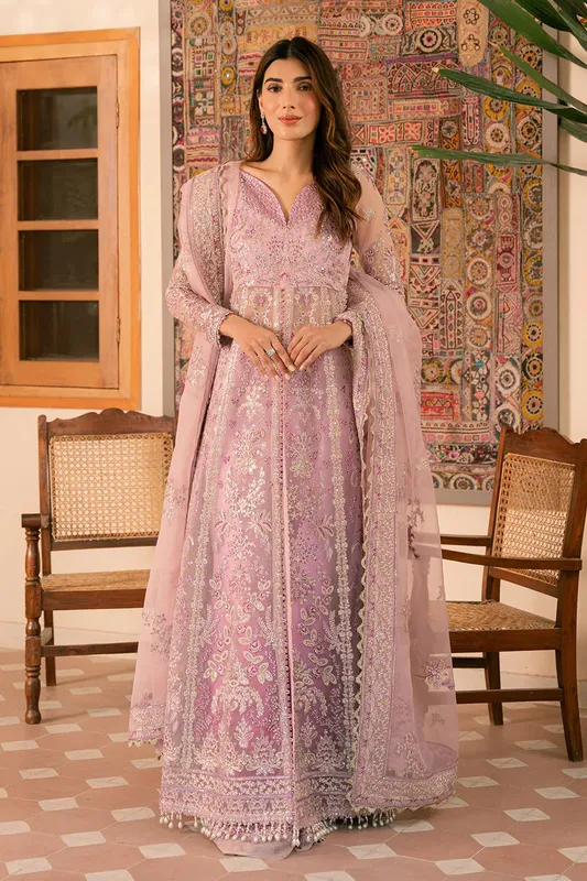 Ayzel Solene Wedding Formals Lilac Organza – view 1 – Poshaq