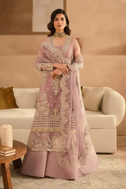 Ayzel Panache Wedding Formals Lilac Raw Silk – view 1 – Poshaq