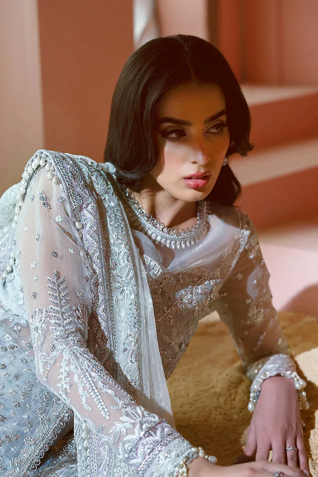 Ayzel Luminara Wedding Formals Organza – view 3 – Poshaq