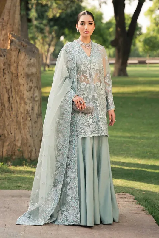 Ayzel Pehli Nazar Wedding Formals Raw Silk – view 1 – Poshaq