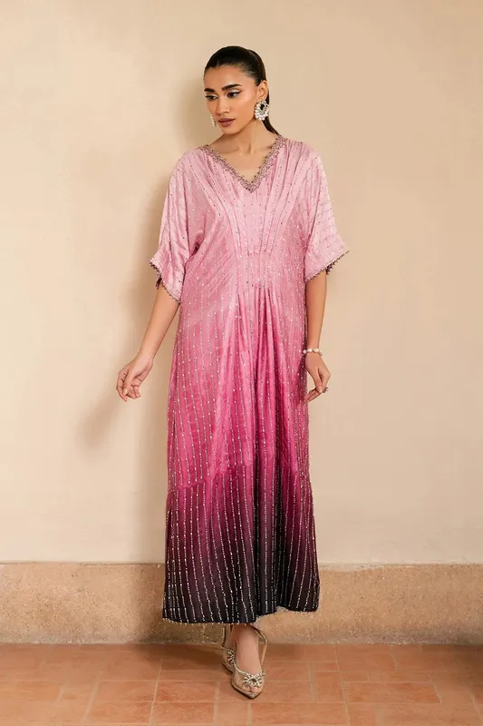 Alizeh Formals 26 Pink Organza – view 1 – Poshaq